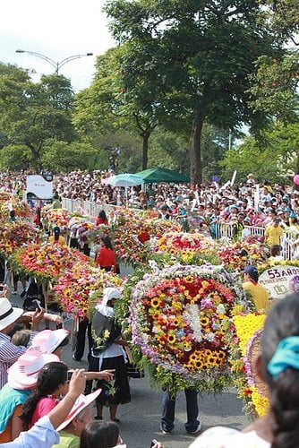 Feria De Las Flores festival of flowers