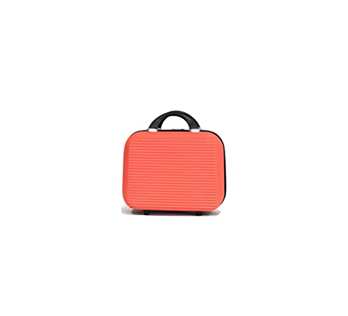 ABS Vanity Case to Accompany Your Suitcase, Orange (5859), 15 pouces,