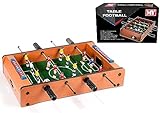 M.Y Mini Table Top Foosball Game | 41cm x 23cm | Six-A-Side Football Table Game For Kids and Adults | Football Gift