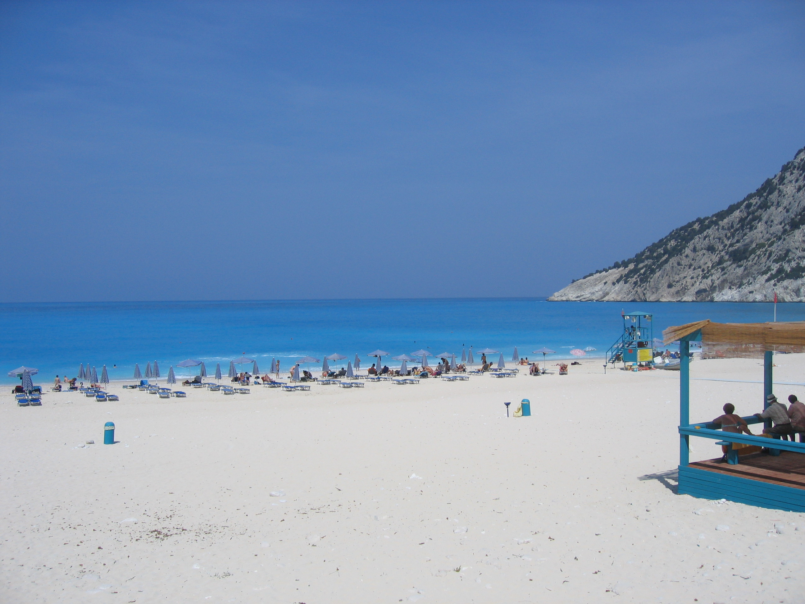English: Myrtos Beach, Kefalonia. Greece. The ...