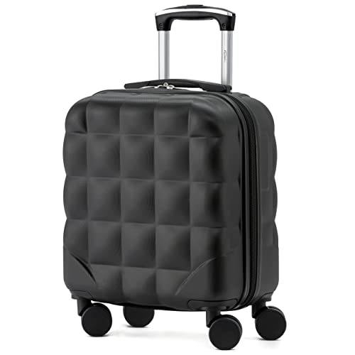 Flight Knight Bubble Suitcase - Ryanair easyJet Jet2 Approved - 8 Wheel Carry Cabin Hardcase 45x36x20cm