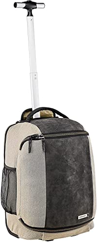 Cabin Max Manhattan Hybrid 30L 45x36x20cm Backpack/Trolley Carry on Hand Luggage, Laptop Compartment, Convertible, Wheel, Bronze