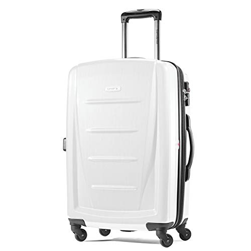 Samsonite Winfield 2 Hardside Luggage, Brushed White, Carry-On 20-Inch, Winfield 2 Hardside Expandable Luggage with Spinner Wheels