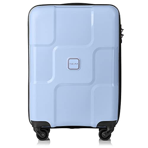 TRIPP Ice Blue World Cabin 4 Wheel Suitcase