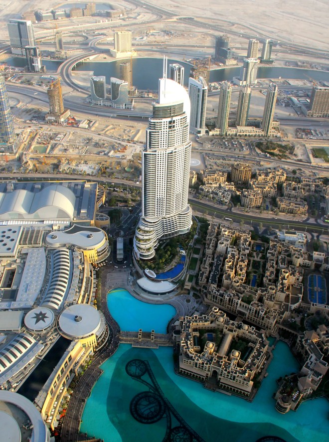 At The Top of the Burj Khalifa in Dubai – the World’s Tallest Building